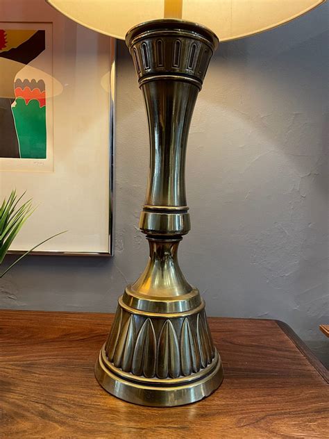 stiffel vintage brass table lamps